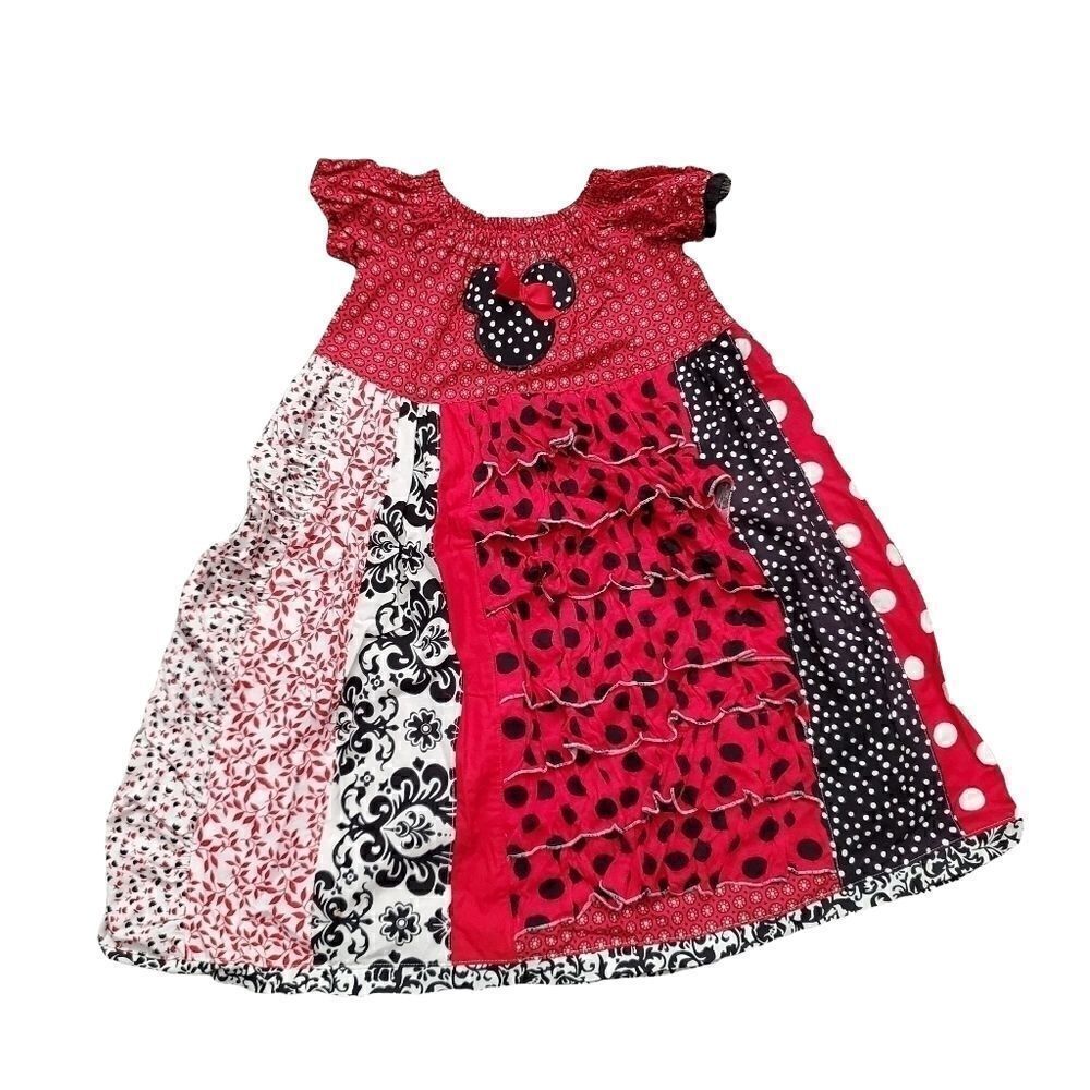 ROBIN'S NEST ORIGINALS Custom Minnie Dress- Size 4T